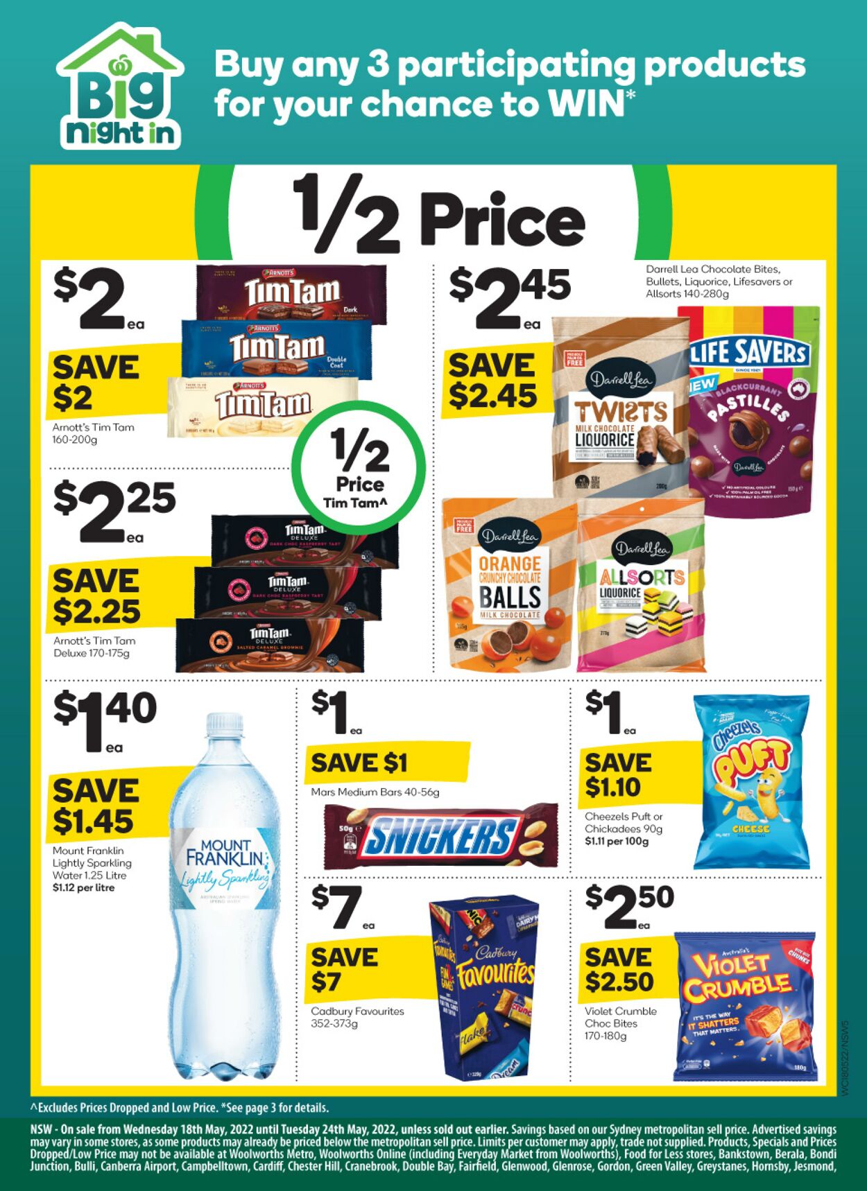 Catalogue Woolworths 18.05.2022 - 24.05.2022