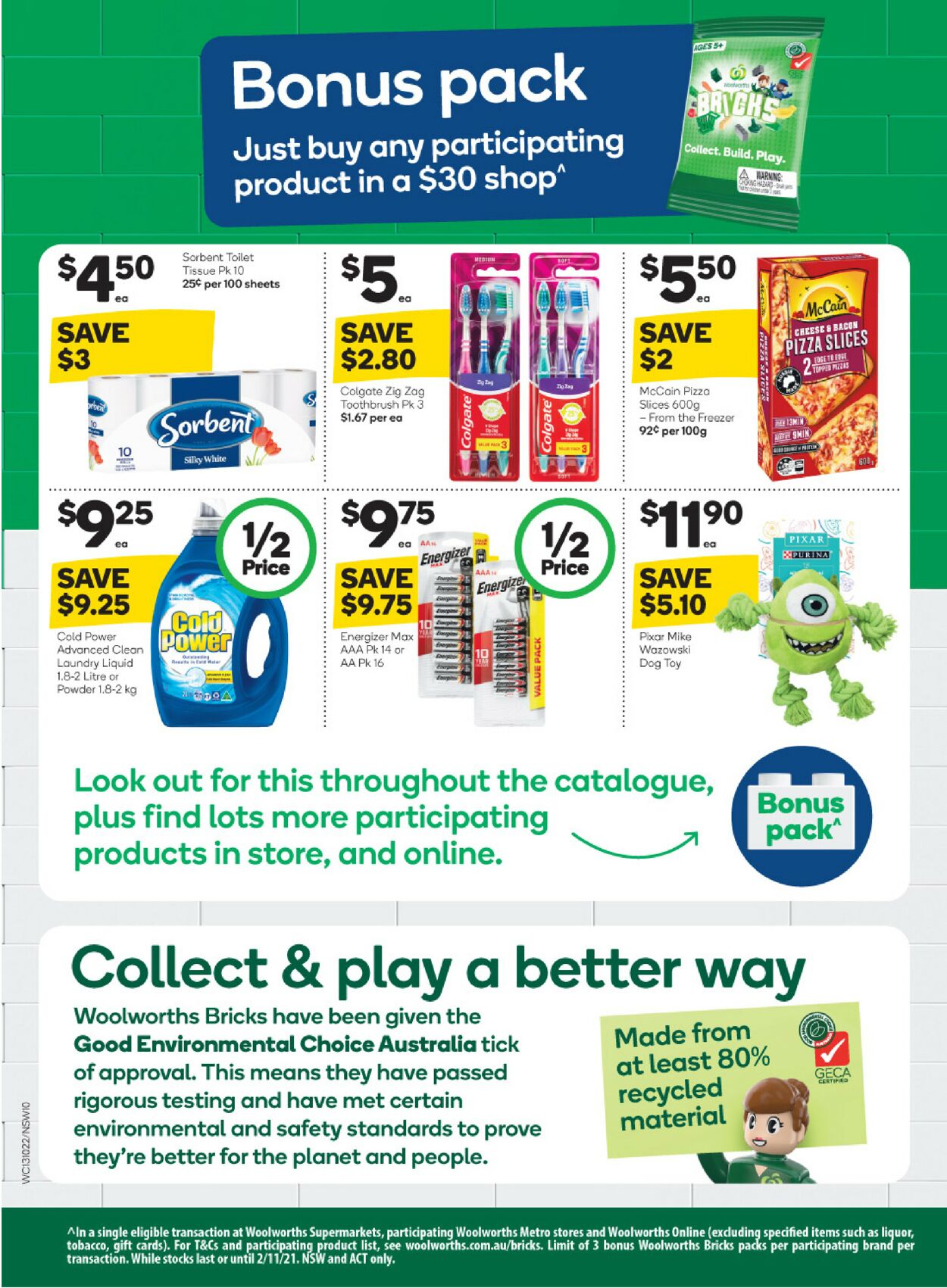 Catalogue Woolworths 13.10.2021 - 19.10.2021