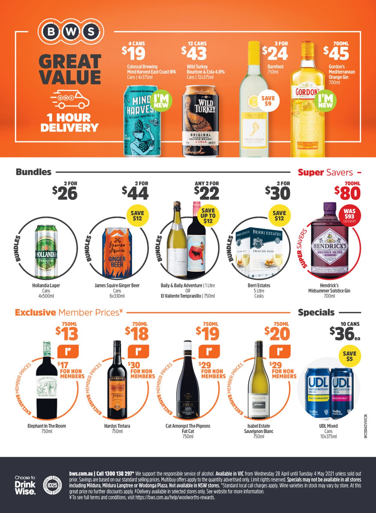 Catalogue Woolworths 28.04.2021 - 04.05.2021