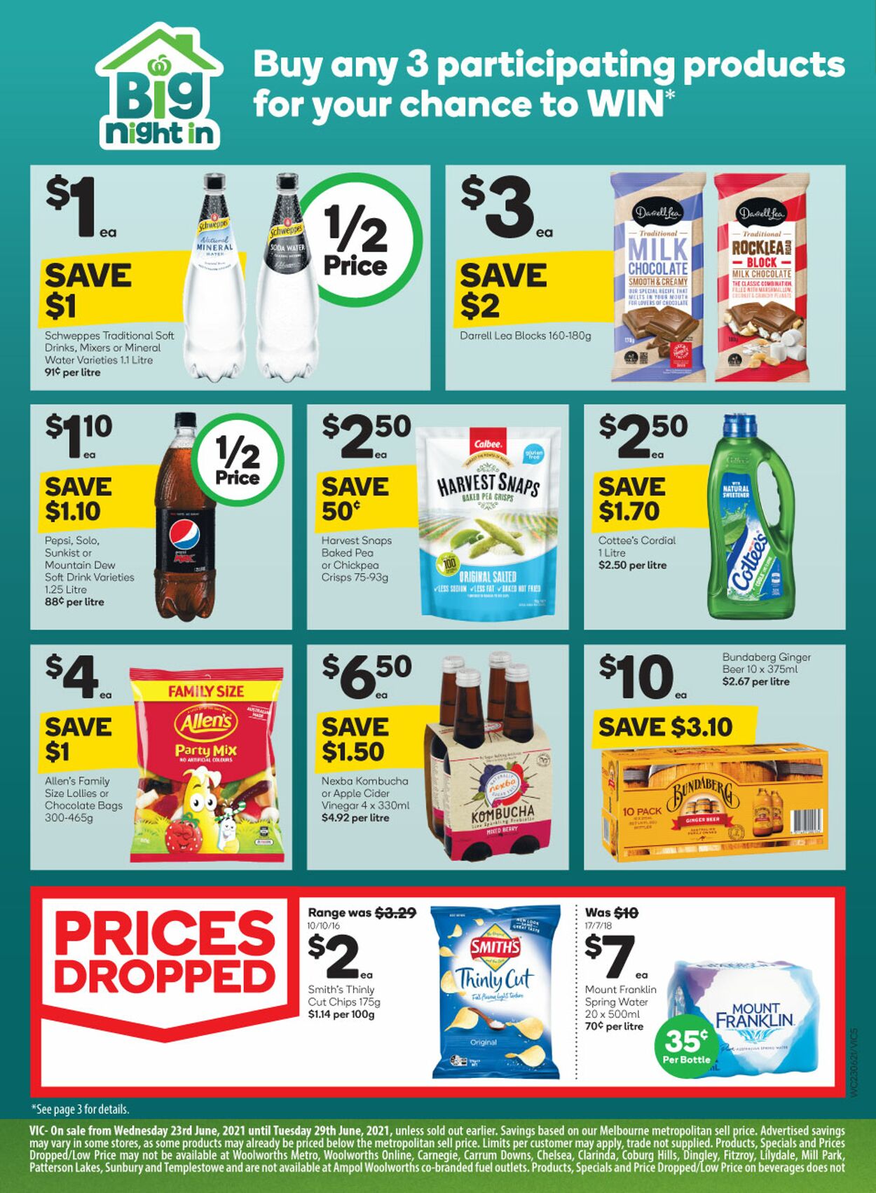 Catalogue Woolworths 23.06.2021 - 29.06.2021
