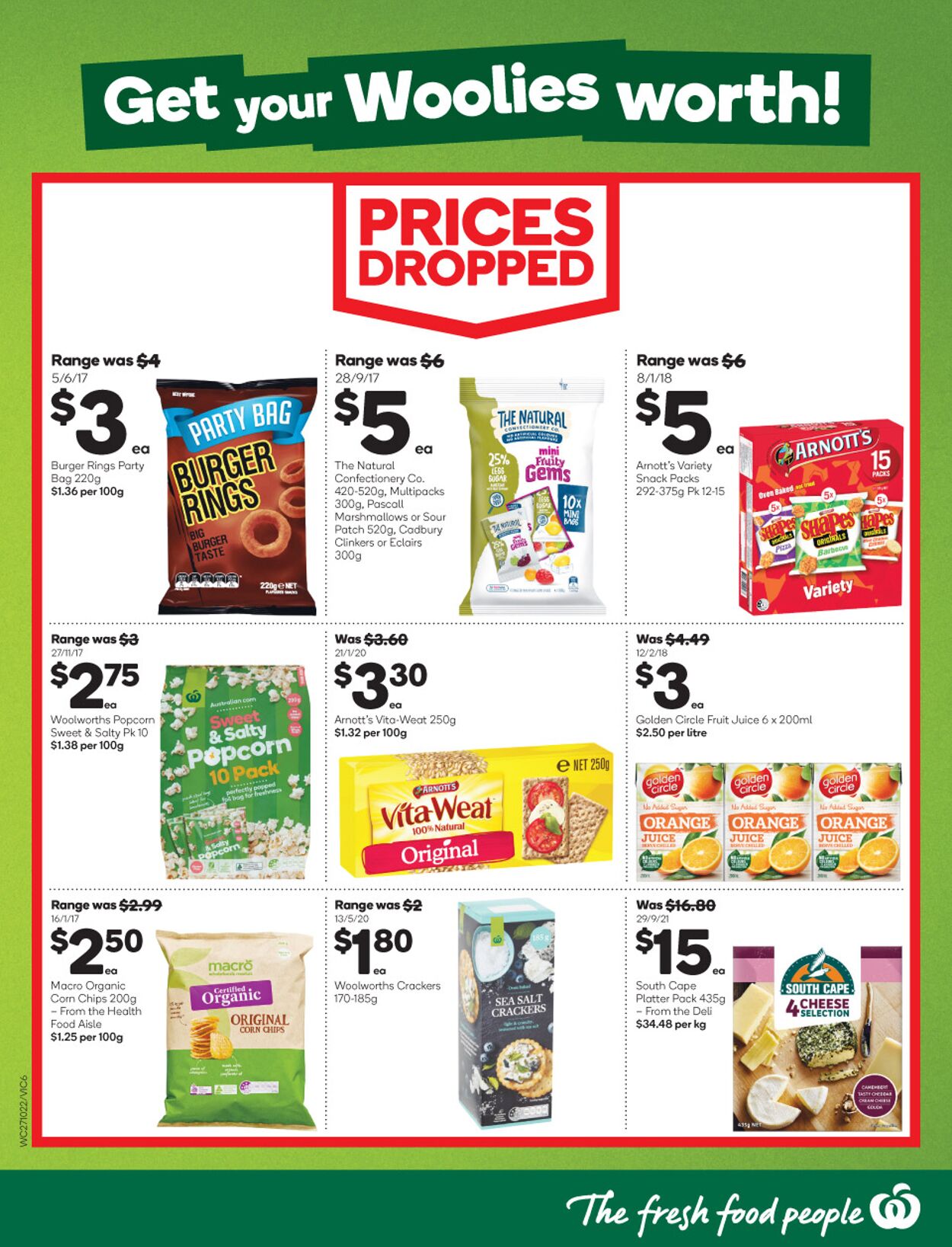 Catalogue Woolworths 27.10.2021 - 02.11.2021