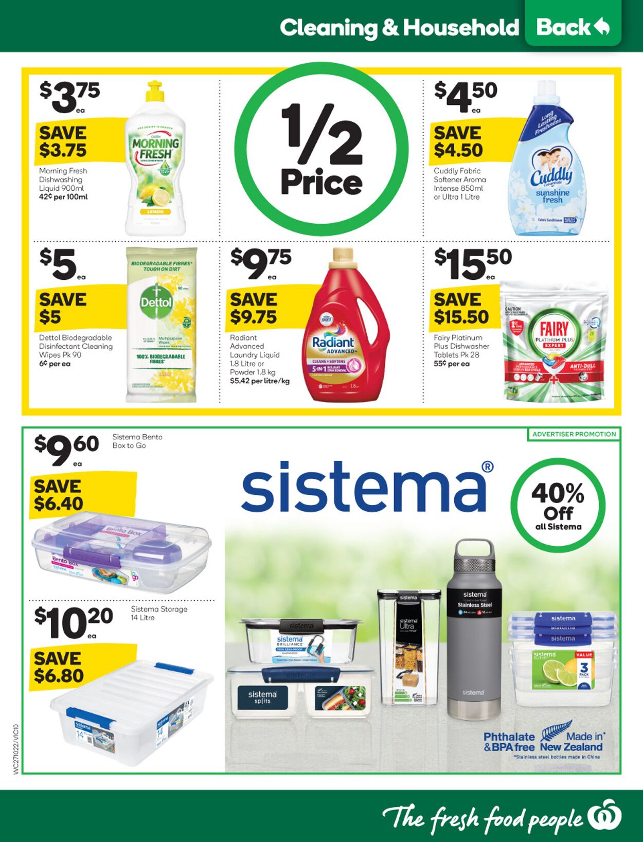Catalogue Woolworths 27.10.2021 - 02.11.2021