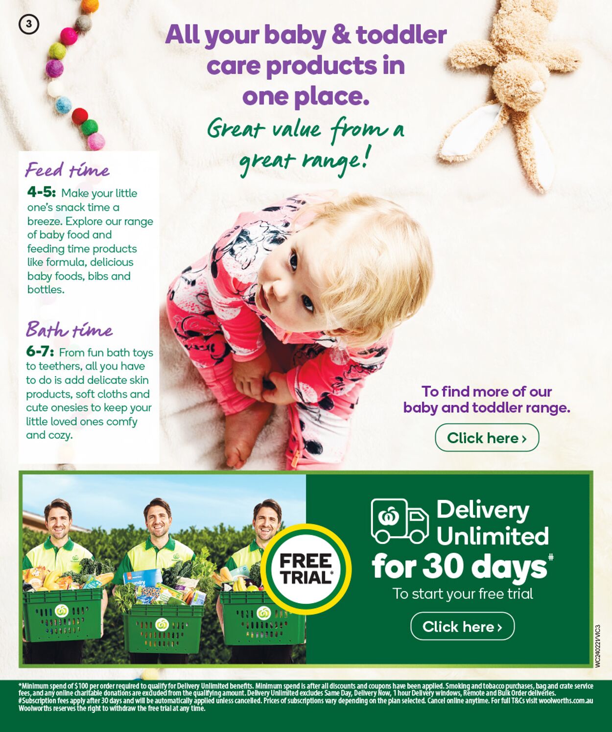 Catalogue Woolworths 24.02.2021 - 02.03.2021